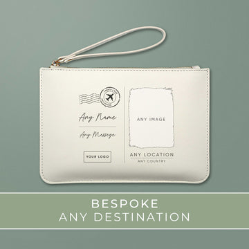 Bespoke Saffiano Postcard Travel Wallet