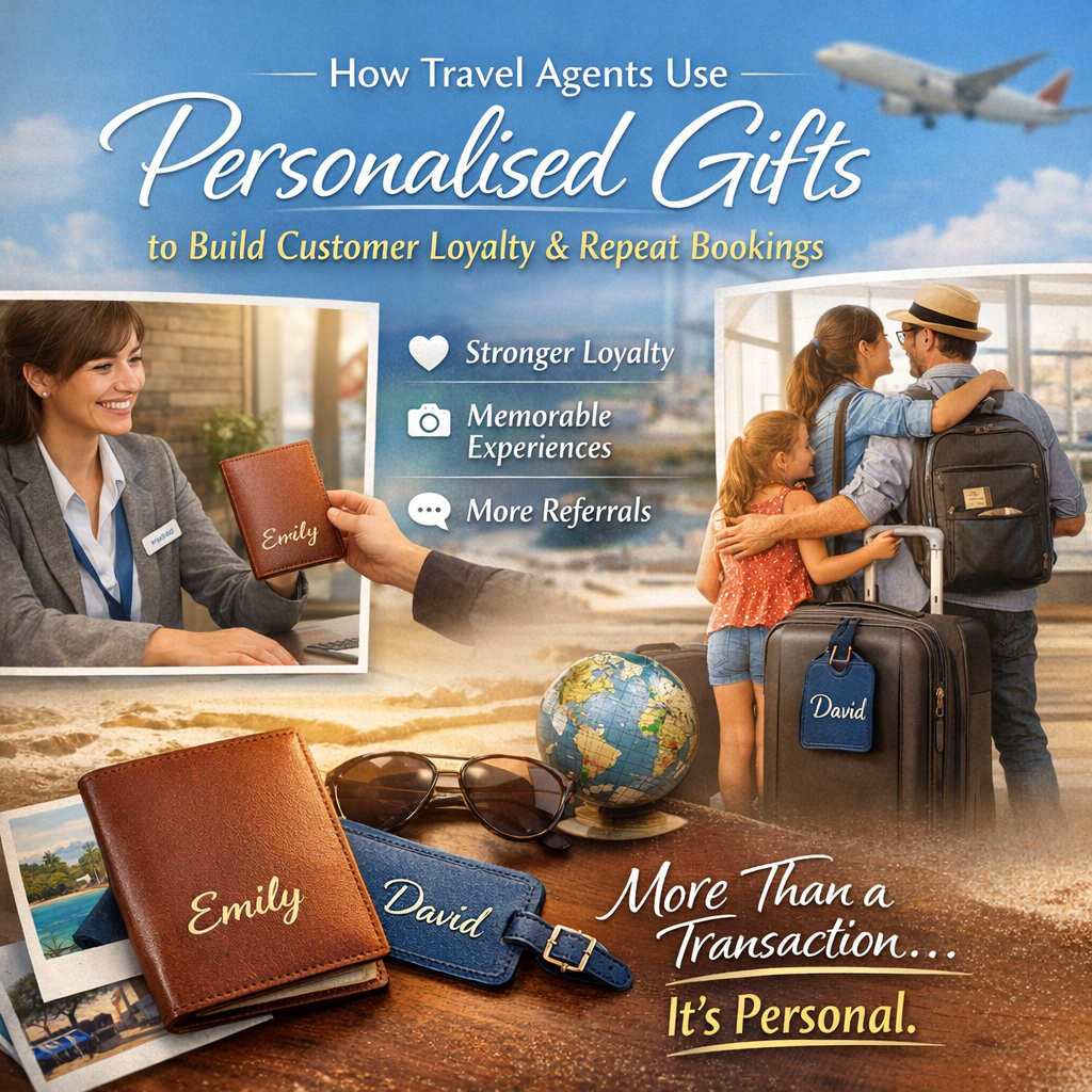 How Travel Agents Use Personalised Gifts to Build Customer Loyalty and Repeat Bookings