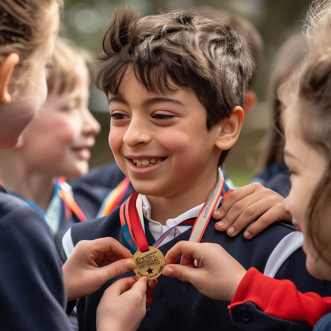 Personalised Wooden Medals