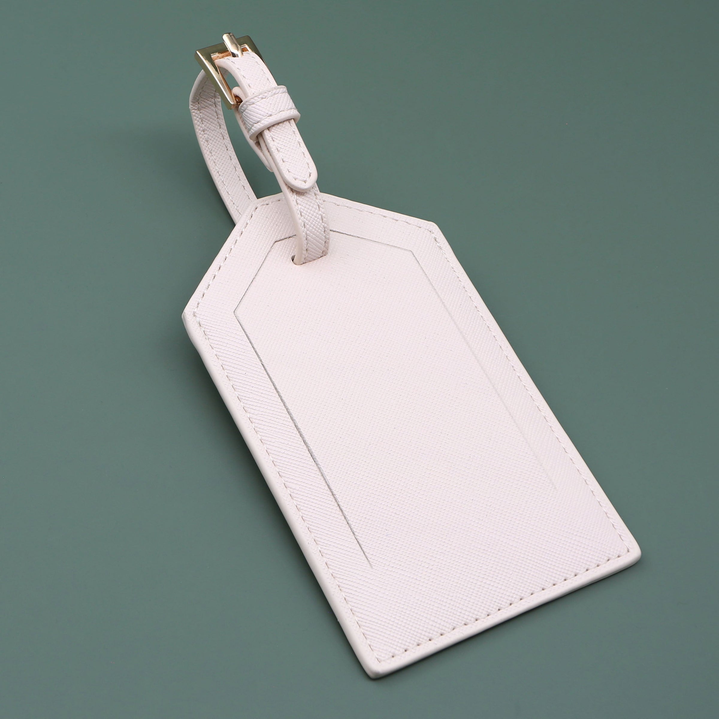 Saffiano Logo Luggage Tags