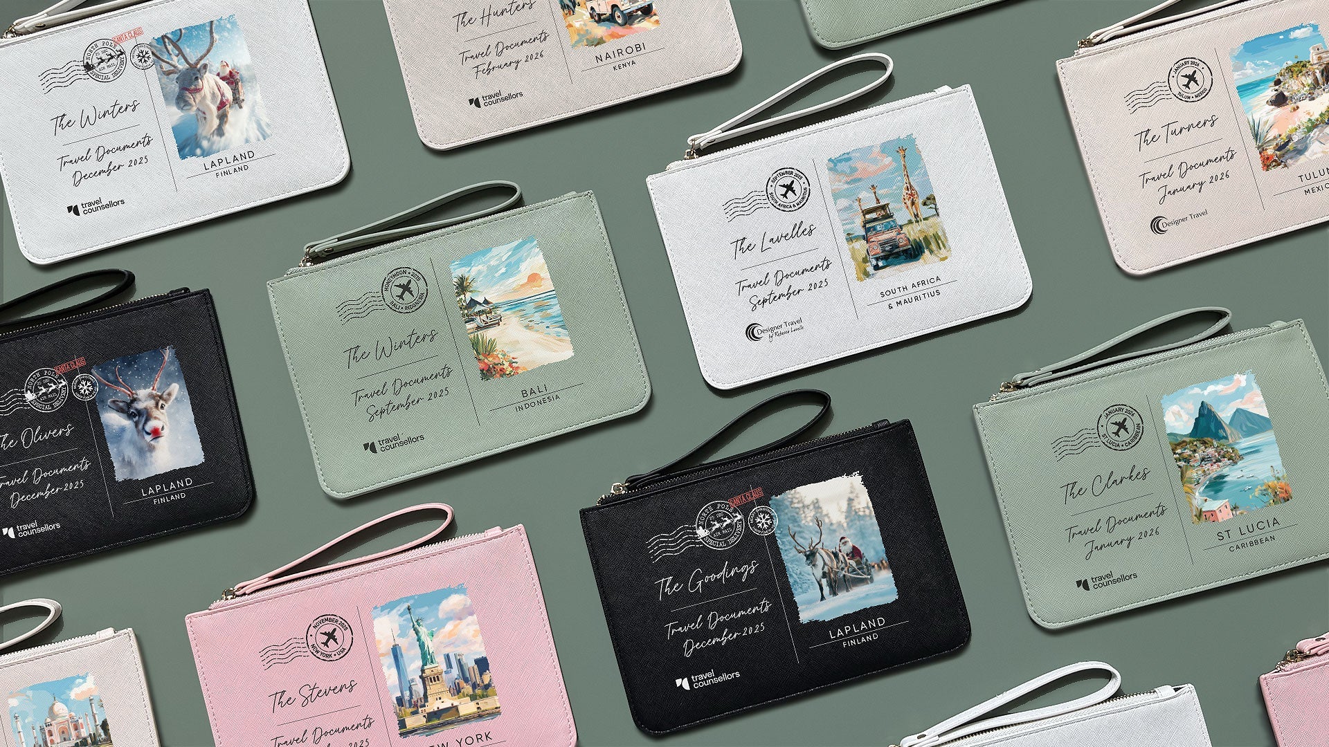 Personalised Travel Wallets