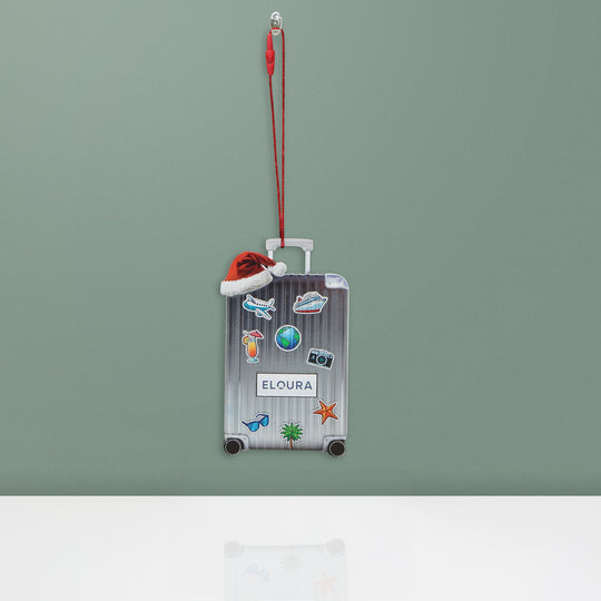 Santas Suitcase Tree Decoration 10
