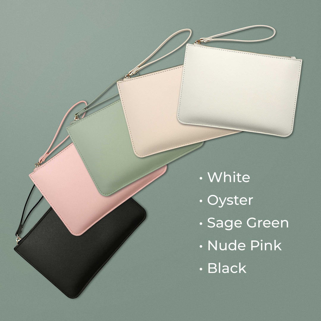 Bali Saffiano Postcard Travel Wallet