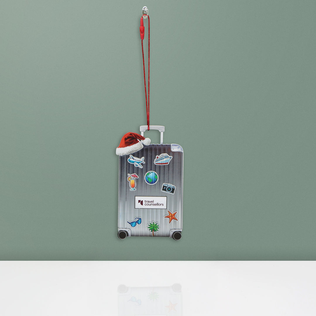 Santas Suitcase Tree Decoration 10