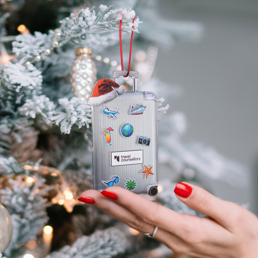Santas Suitcase Tree Decoration 10