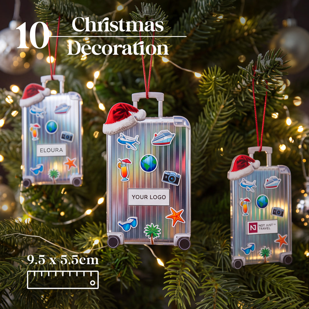 Santas Suitcase Tree Decoration 10