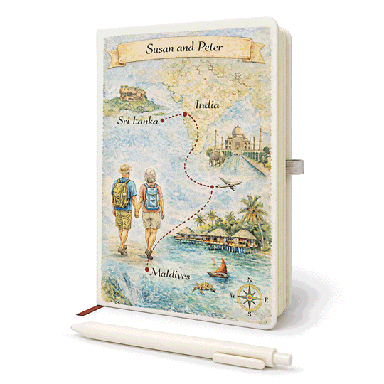 Personalised Journey Notebook