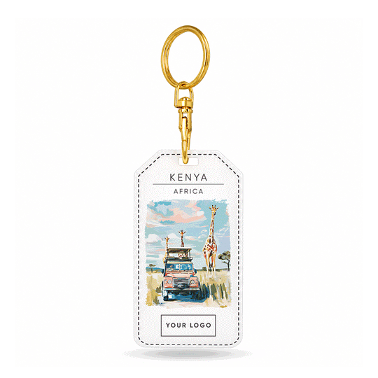 Bespoke Acrylic Keyring