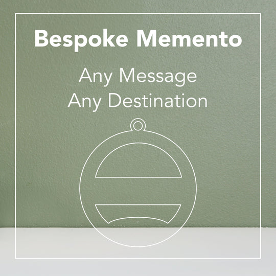 Bespoke Circle Memento - Design your Own