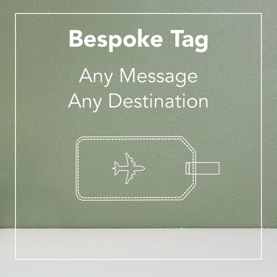 Bespoke Luggage Tag - Design your own