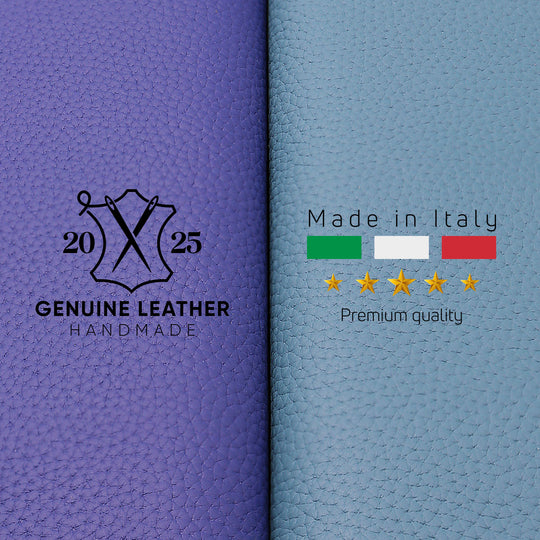 Cavendish Purple Leather Folio with box. Personalised