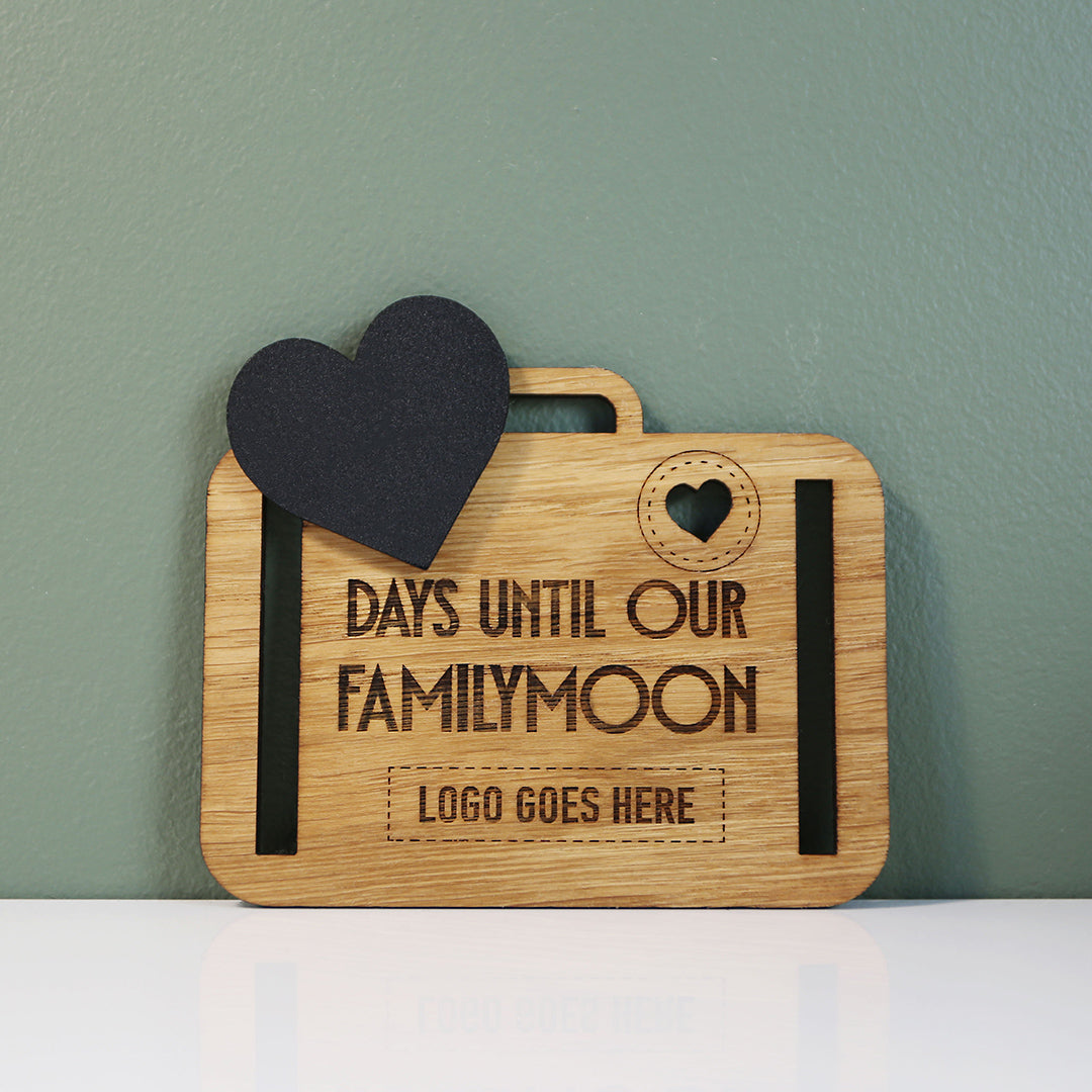 Familymoon Cut-out Countdown - Ribbon or Magnetic