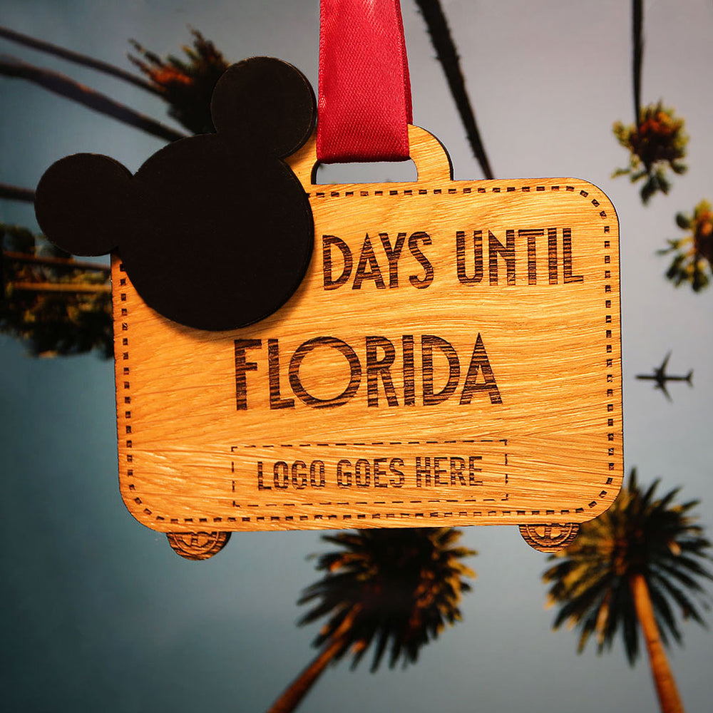 Florida Blackboard Countdown - Ribbon or Magnetic