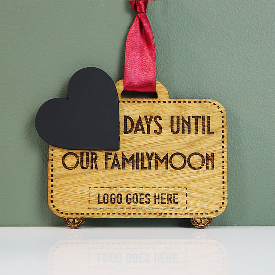 Familymoon Blackboard Countdown - Ribbon or Magnetic