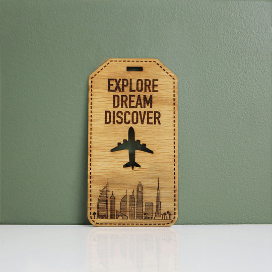 Dubai Luggage Tag