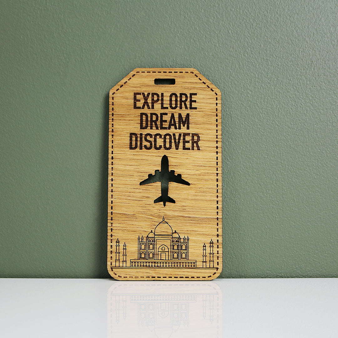 Australia Oak Luggage Tag
