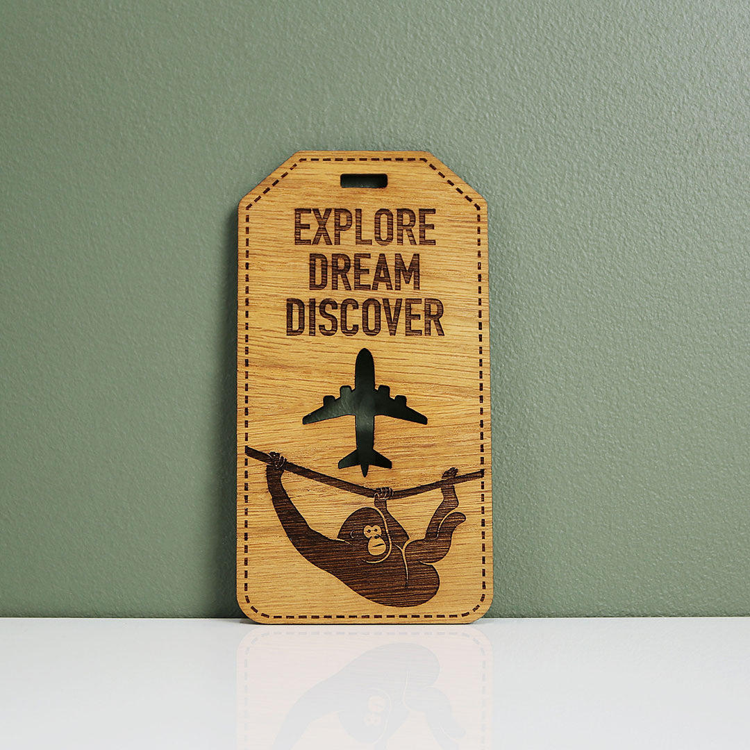 Cruise Acrylic Luggage Tag