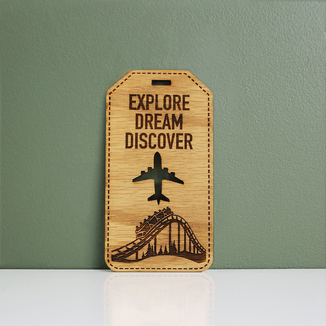 Maldives Acrylic Luggage Tag