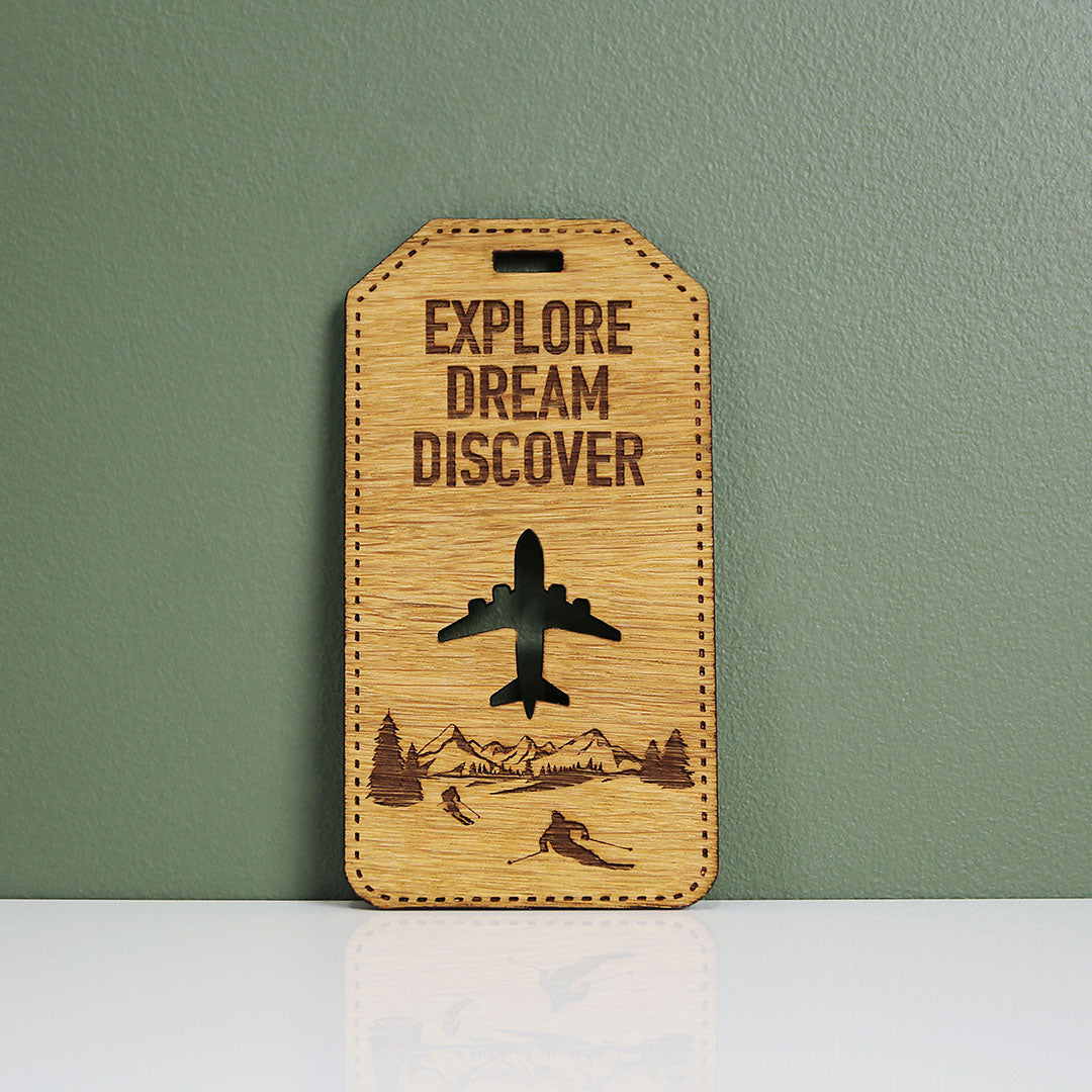 Yacht Oak Luggage Tag