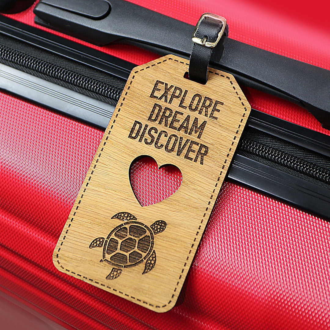 Turtle Luggage Tag