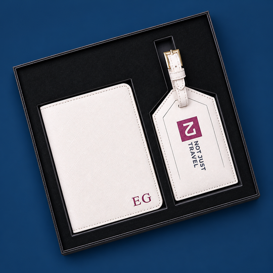 Sage Personalised Passport & Lugage Tag Set