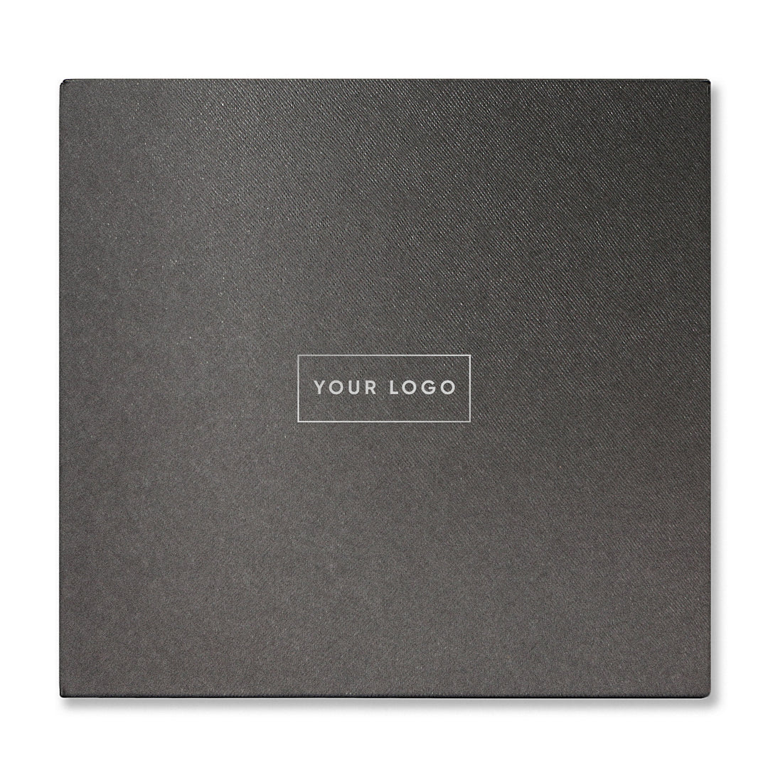 Personalised Passport Holder & Luggage Tag Gift Set Light Grey