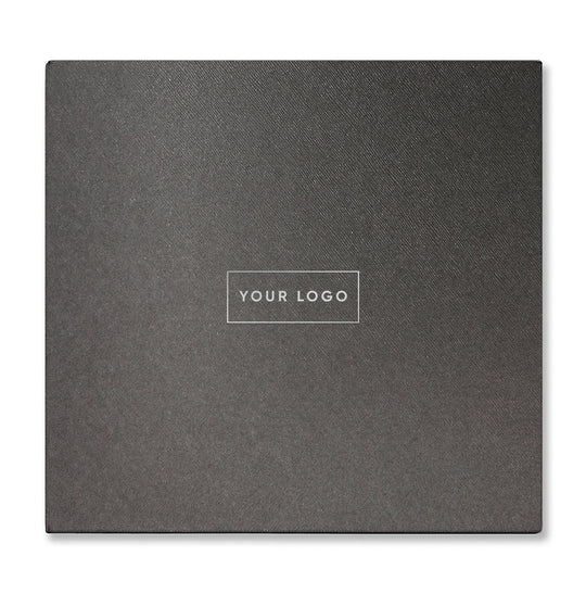 Personalised Passport Holder & Luggage Tag Gift Set Light Grey