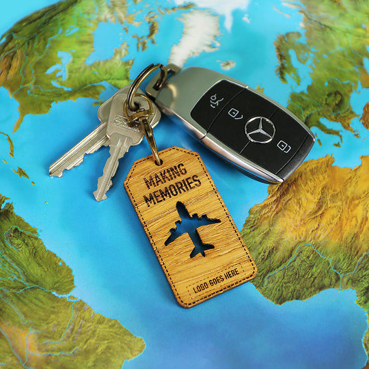 Believe in the Magic Logo Keyring