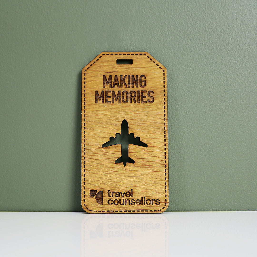 Bespoke Acrylic Luggage Tag
