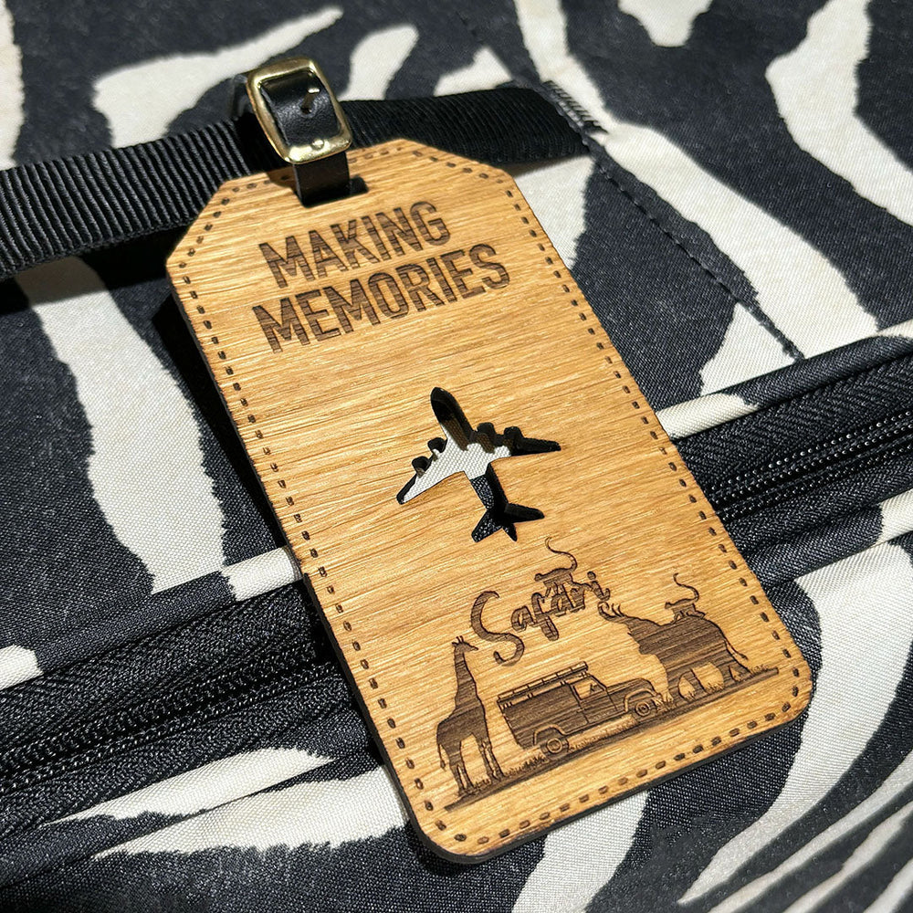 Safari Luggage Tag