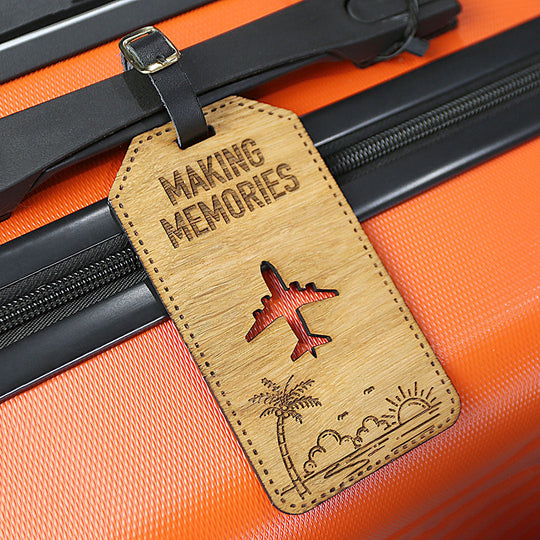 Tropical Luggage Tag