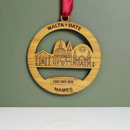 Malta Circle Memento (up to 6 names)