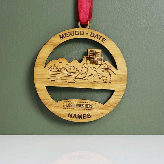 Mexico Circle Memento (up to 6 names)