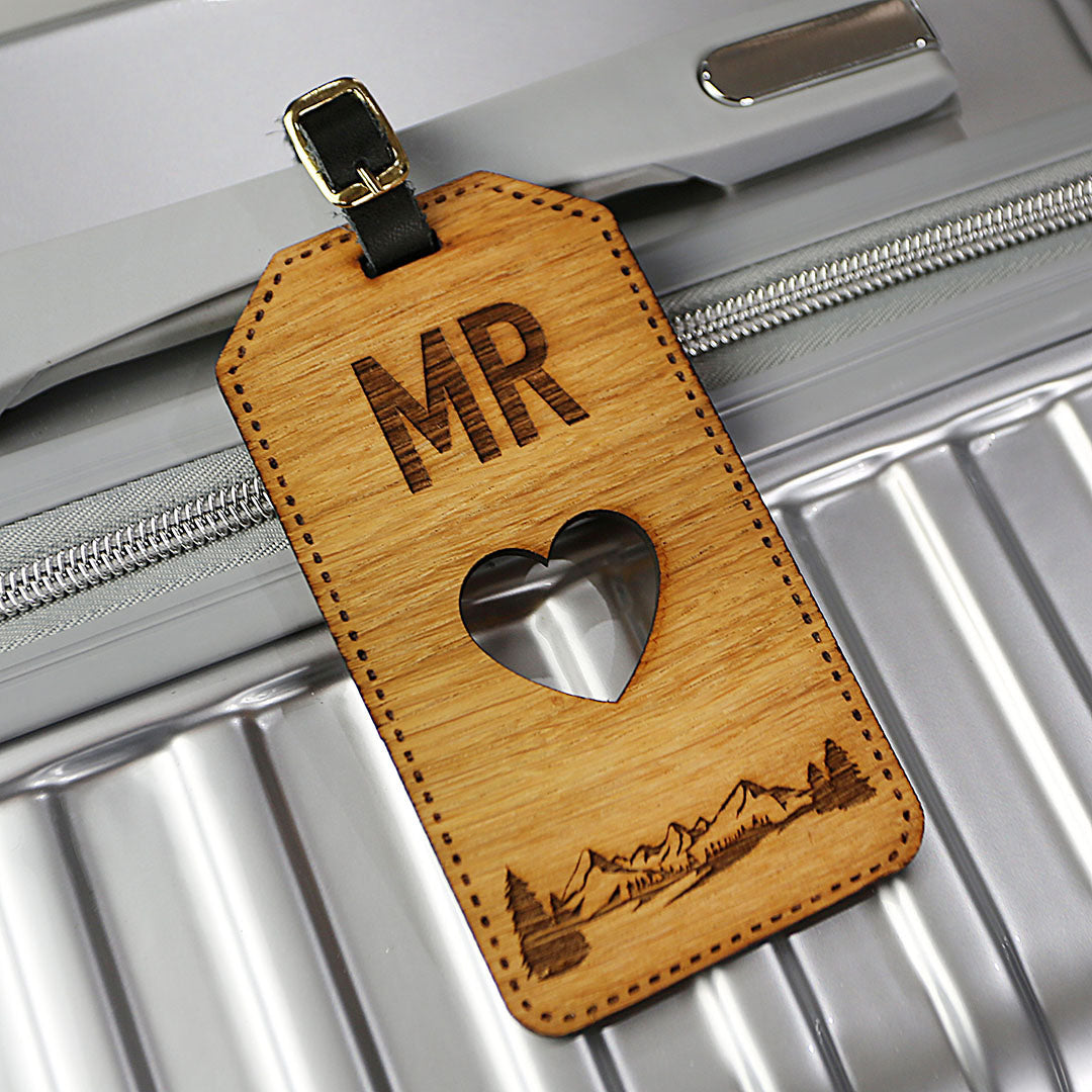 Mountains Luggage Tag