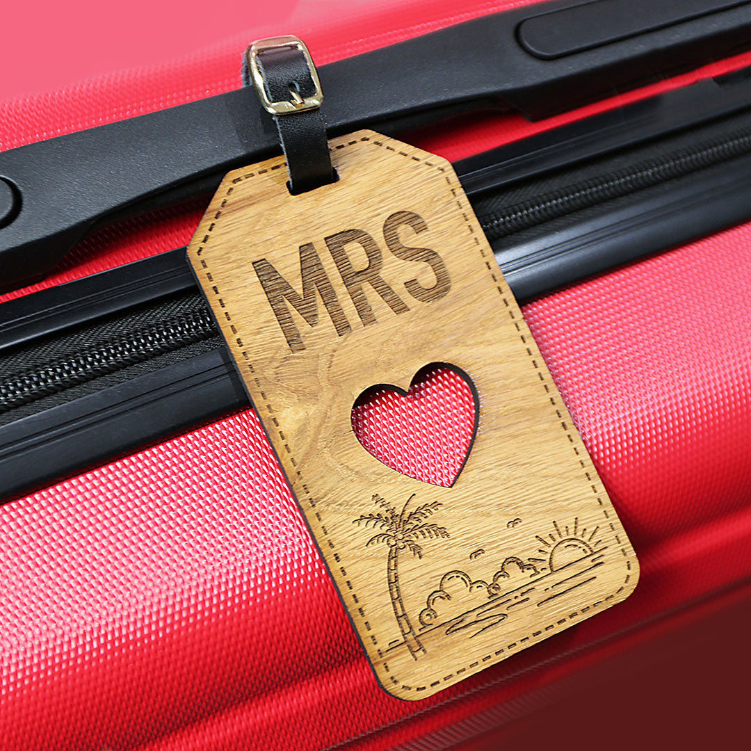 Tropical Luggage Tag