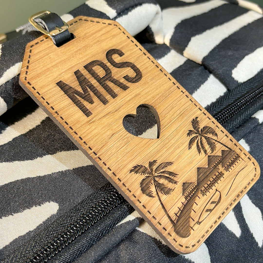 Maldives Luggage Tag