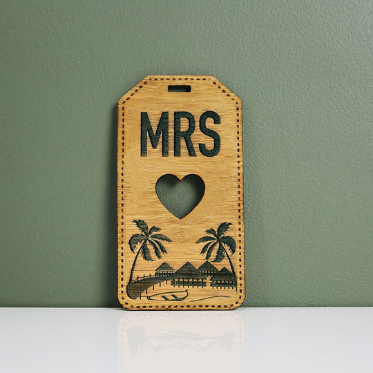 Maldives Luggage Tag