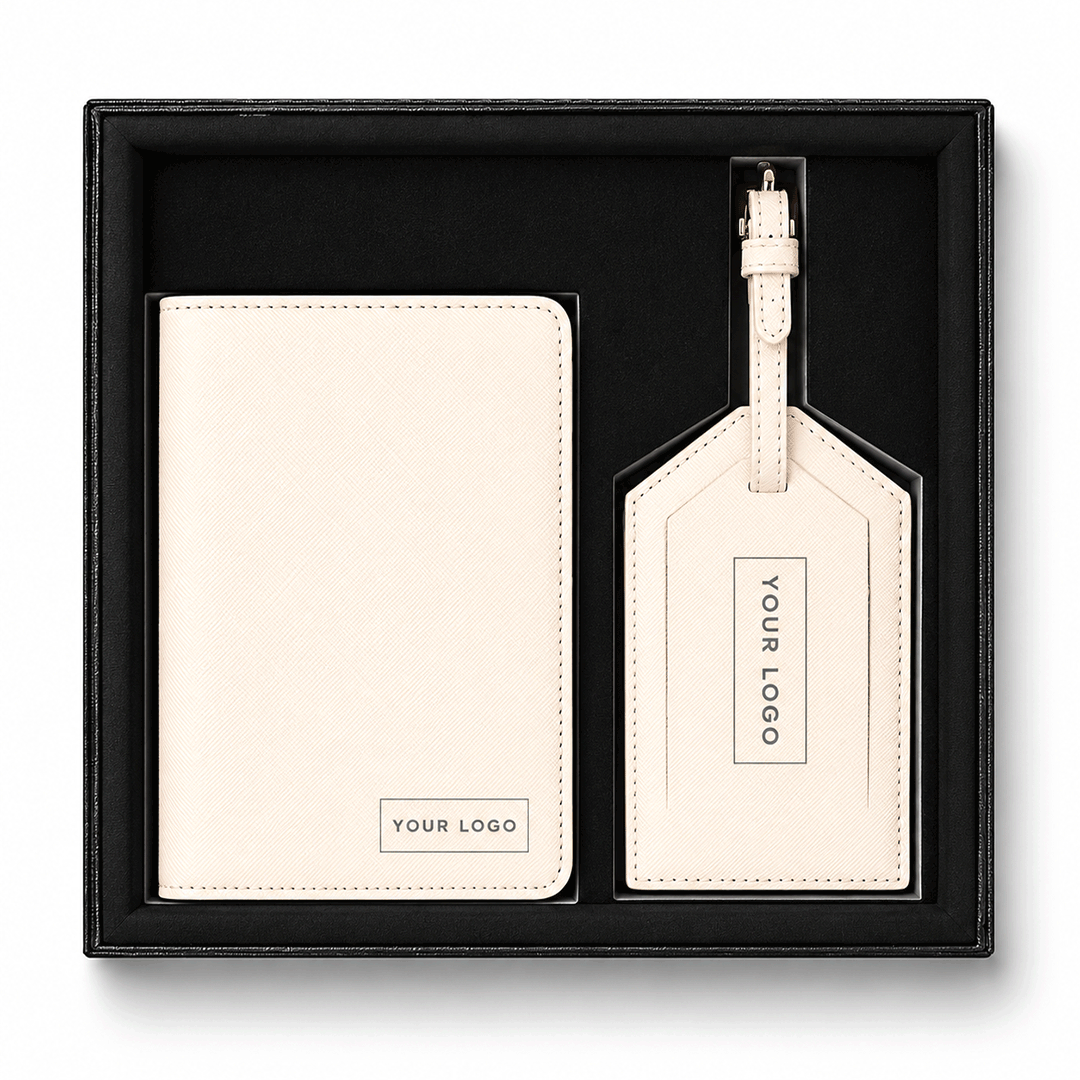 Oyster Personalised Passport & Lugage Tag Set