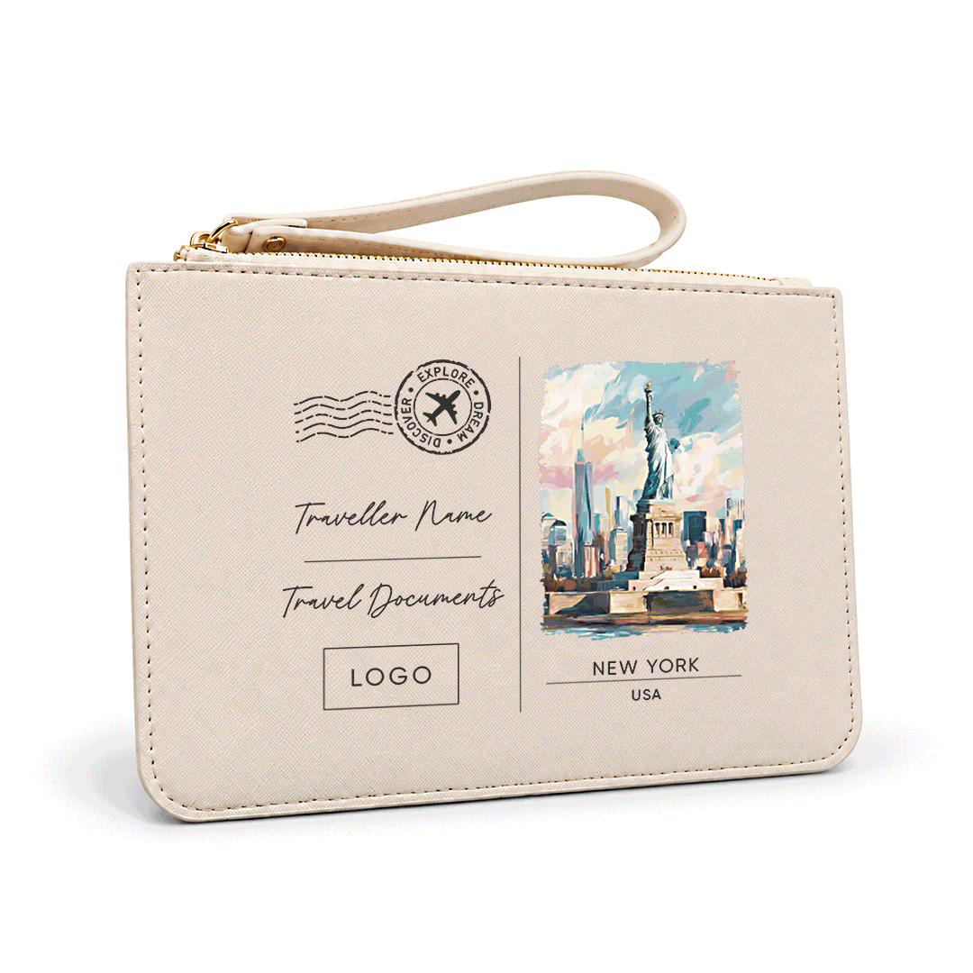 Oyster Bespoke Postcard Travel  Wallet
