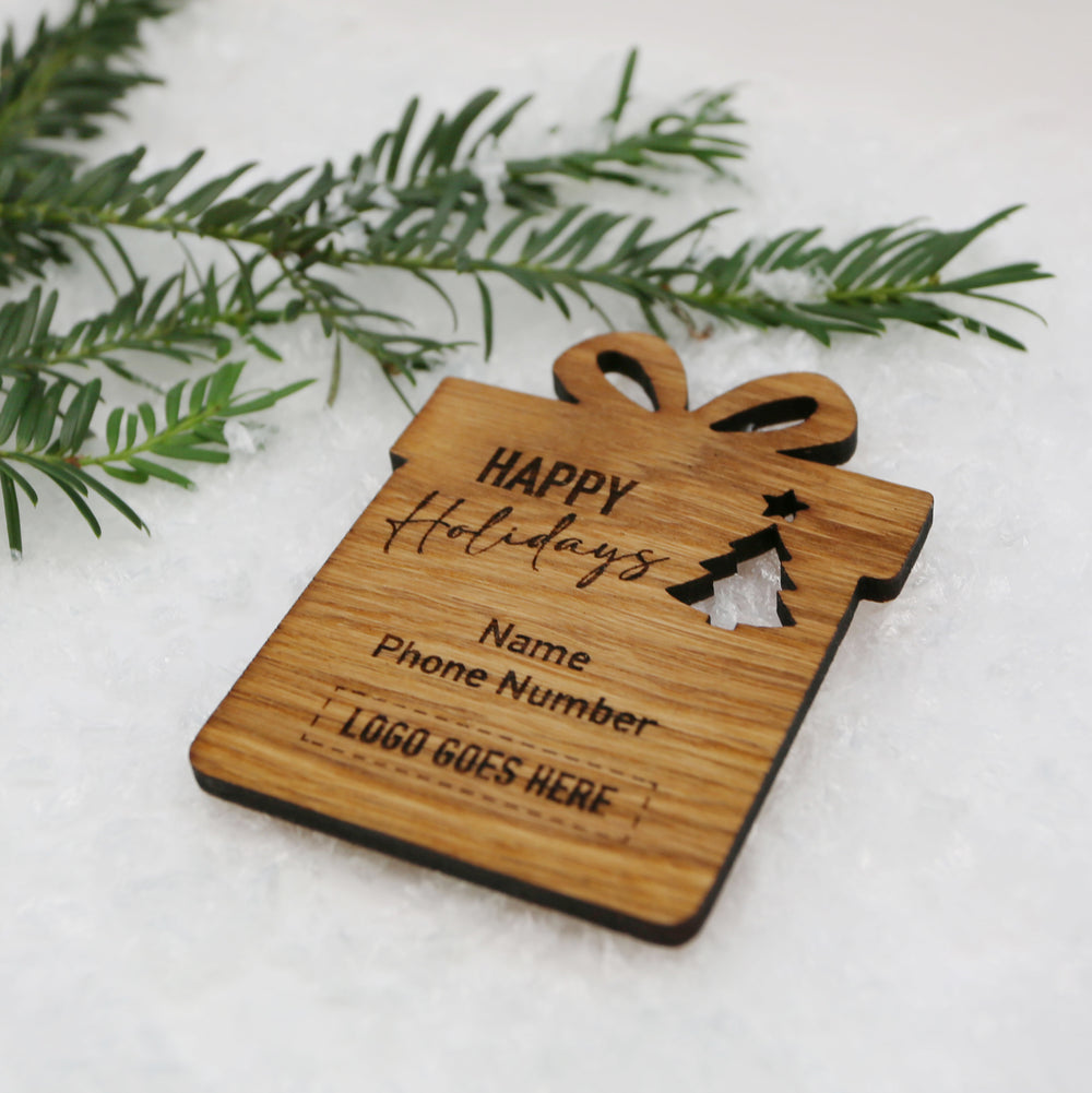 Happy Holidays Gift Magnet