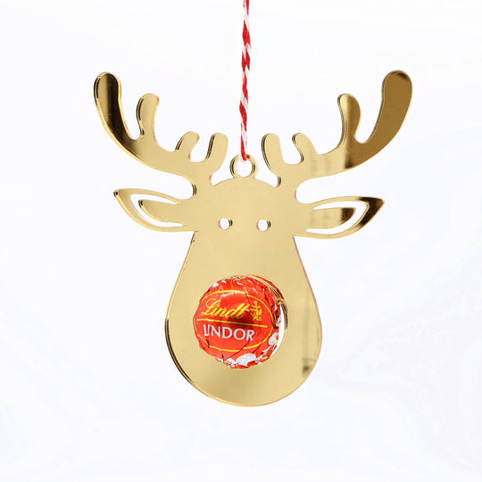 Rudolph Gold Personalised Reindeer