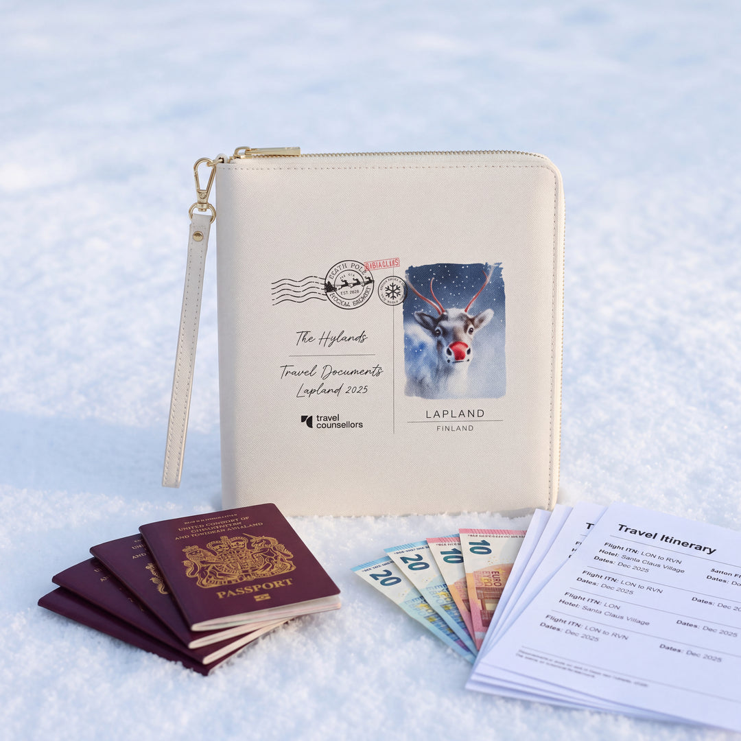 Lapland Postcards Travel Family Organiser