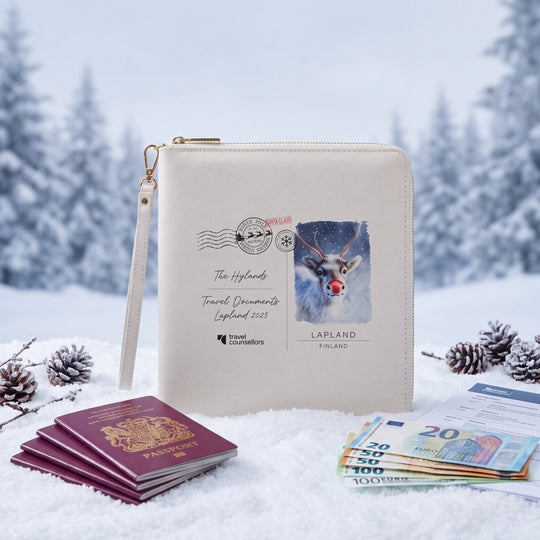 Lapland Postcards Travel Family Organiser