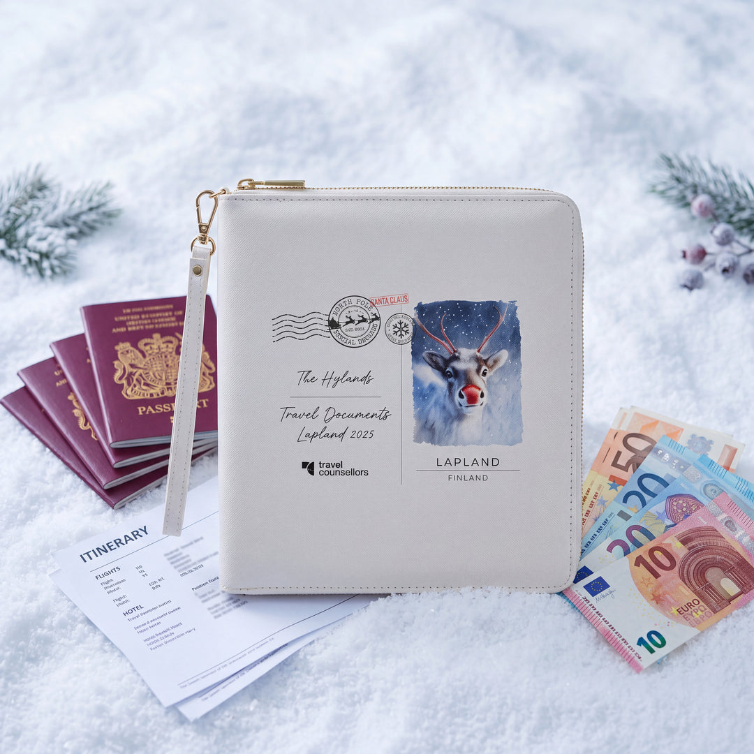 Lapland Postcards Travel Family Organiser
