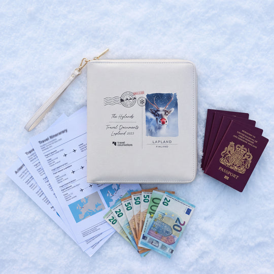 Lapland Postcards Travel Family Organiser