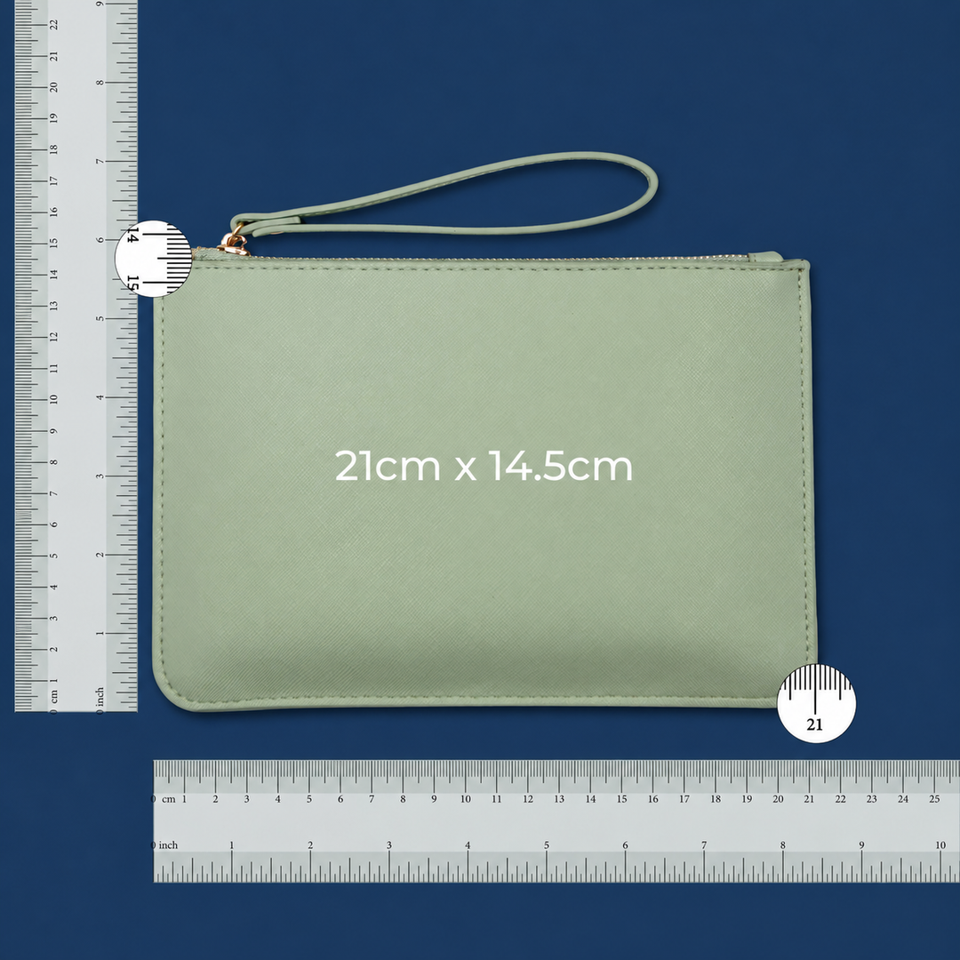 Burgandy Bespoke Postcard  Travel Wallet