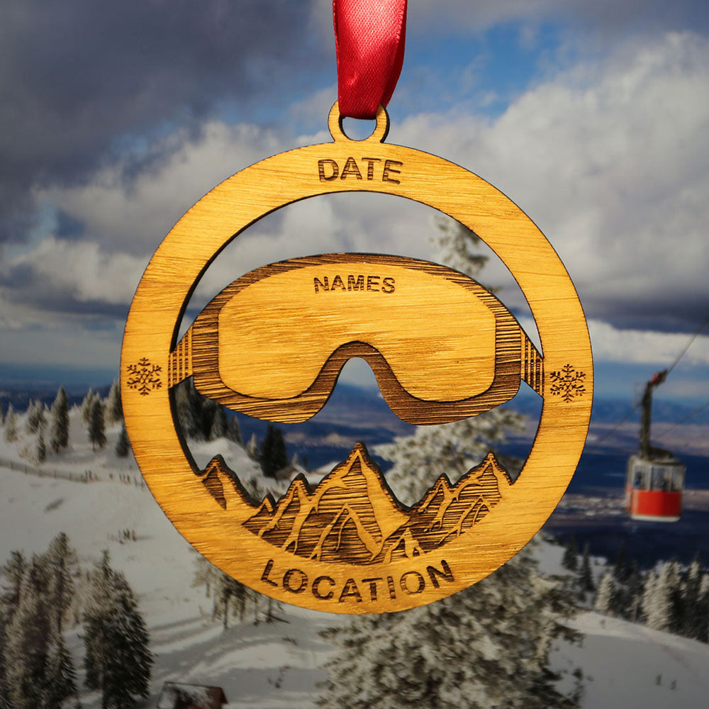 Ski Circle Memento (up to 6 names)