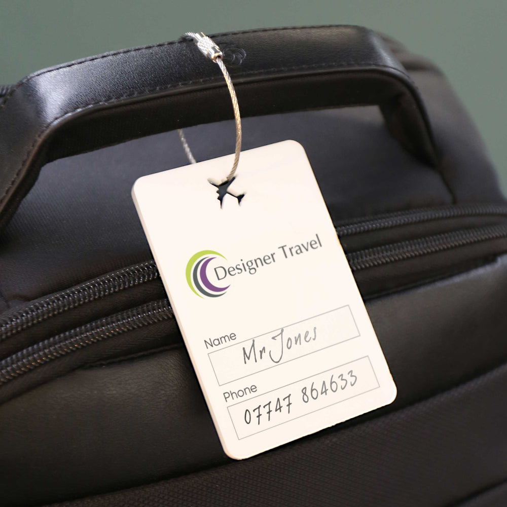 Economy Logo Acrylic Luggage Tags 10