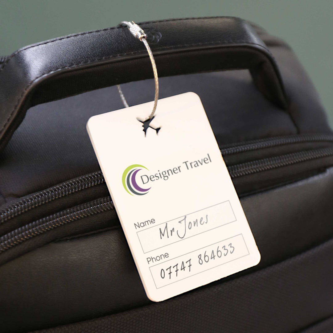 Economy Logo Acrylic Luggage Tags 10