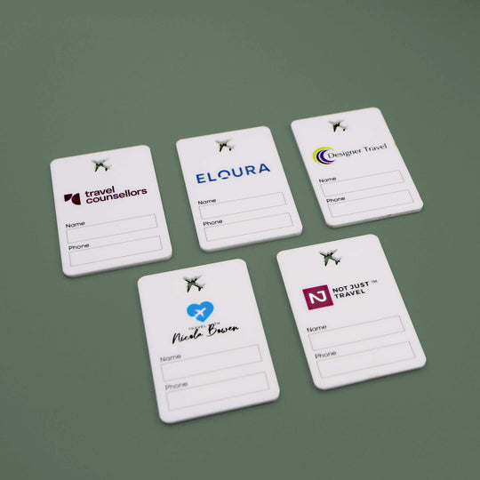 Economy Logo Acrylic Luggage Tags 10
